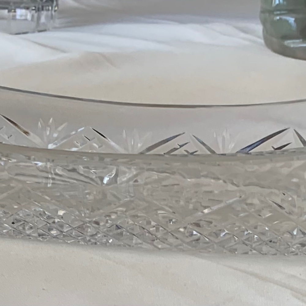Waterford Crystal Butter Dish